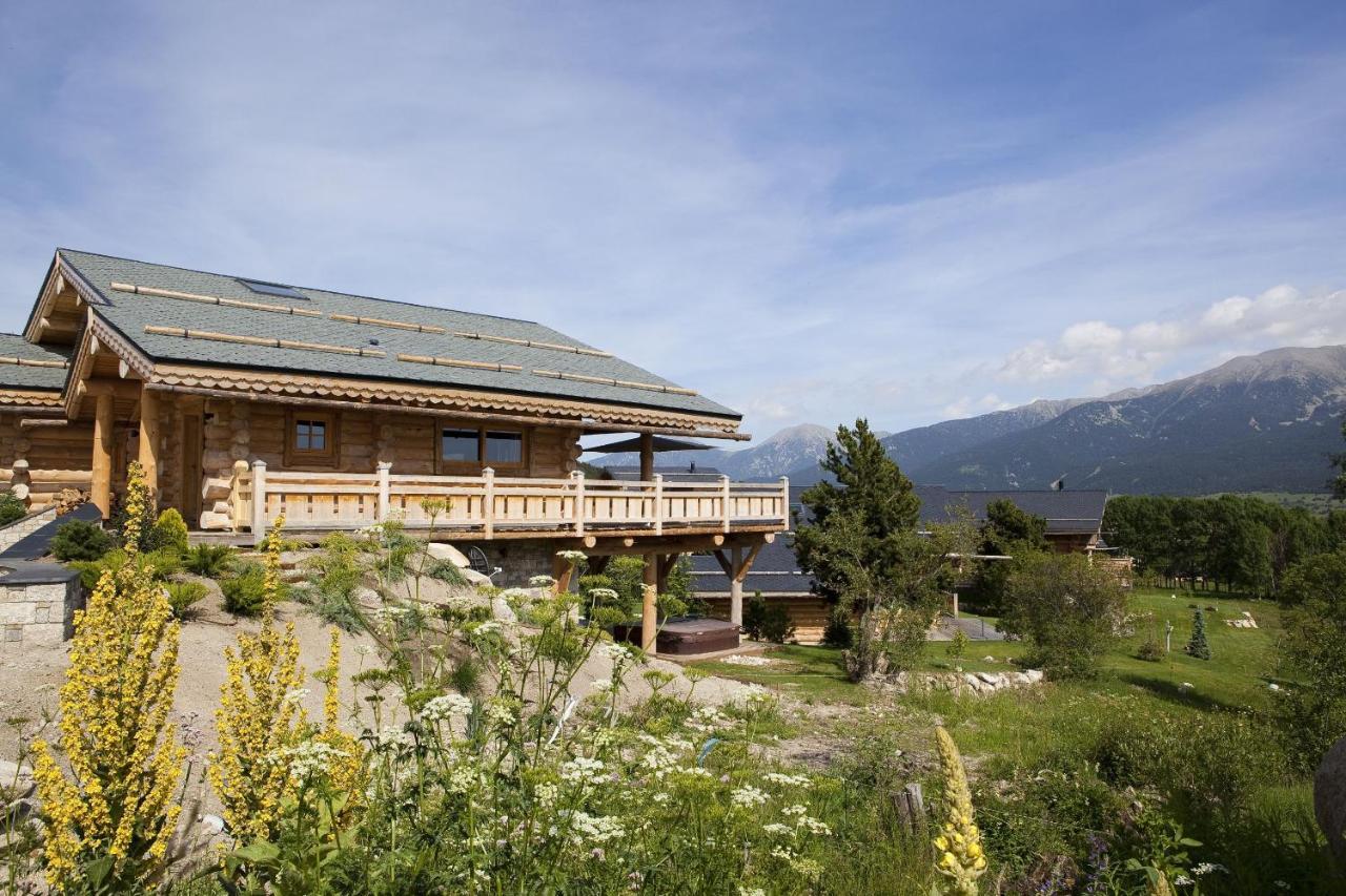Chalet De Luxe "Lodge Des Sens" - Jacuzzi & Sauna - 12 Pers Bolquere Pyrenees 2000 Exterior foto